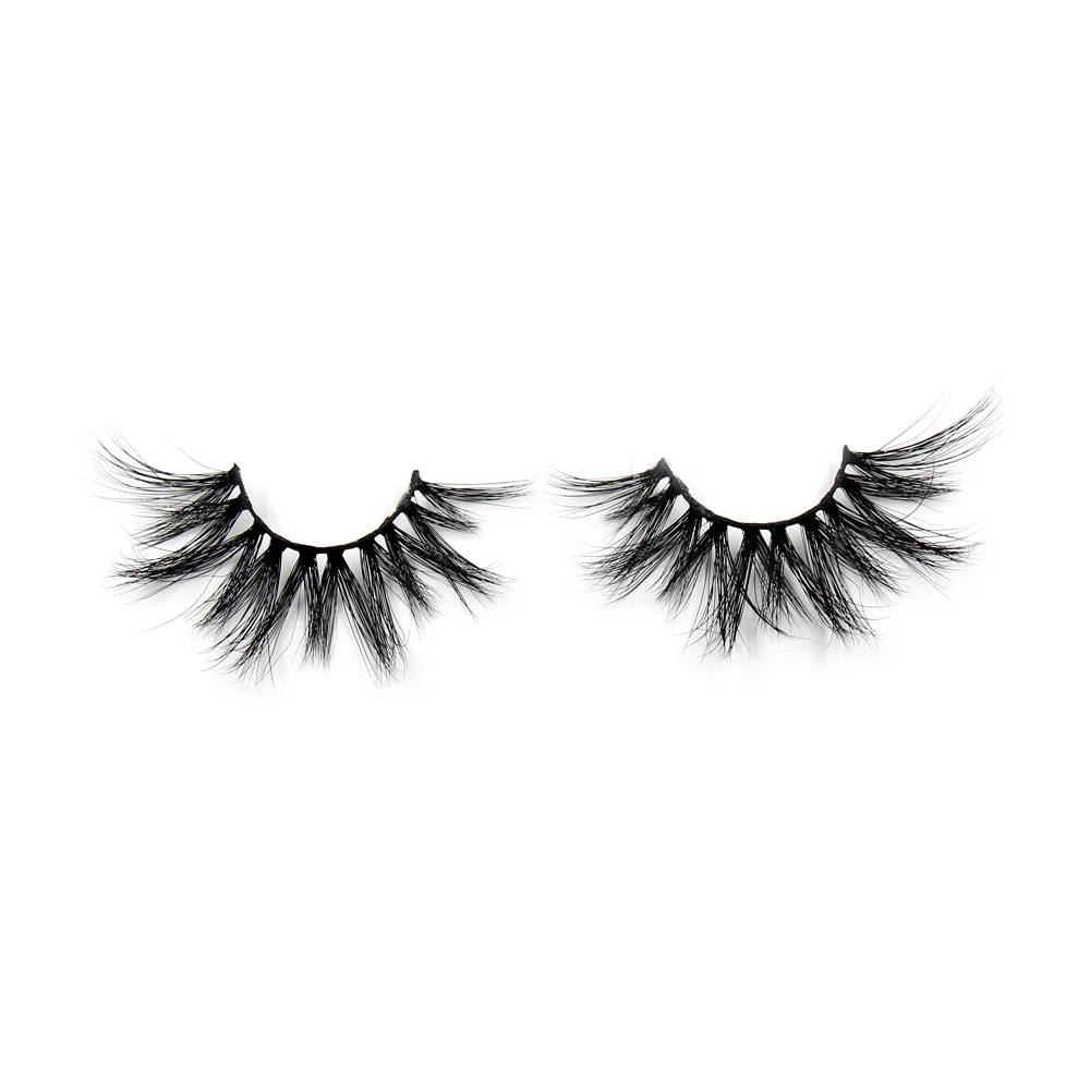 LEHUAMAO Eyelashes 3D Mink Eyelashes Long Big Crisscross Lashes Fluffy Dramatic Lightweight False Eyelashes Cruelty Free makeup