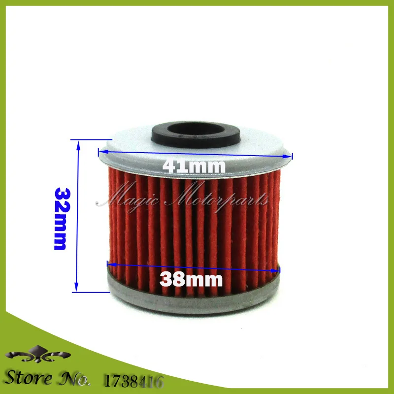 5 pcs Oil Filters For Honda CRF150F CRF250X CRF150R CRF250R CRF450R CRF450X