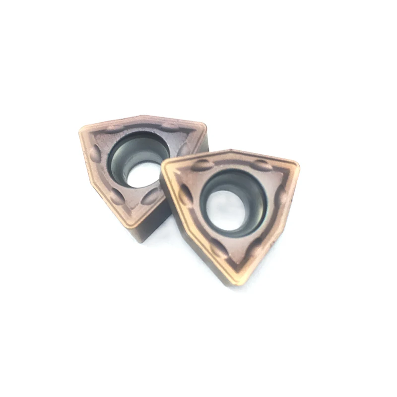 10pcs WCMT06T308 FN ACZ 330 ที่น่าเบื่อเจาะกลึง cnc เครื่องมือ wcmx06t308 แทรกสำหรับ u เจาะ