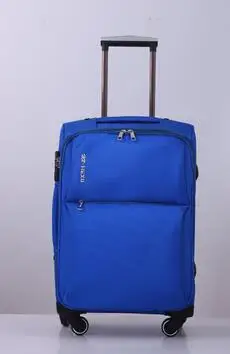 Travel Luggage Suitcase Oxford Spinner suitcase Men Travel Rolling luggage bag On Wheels  Travel Wheeled Suitcase trolley bag