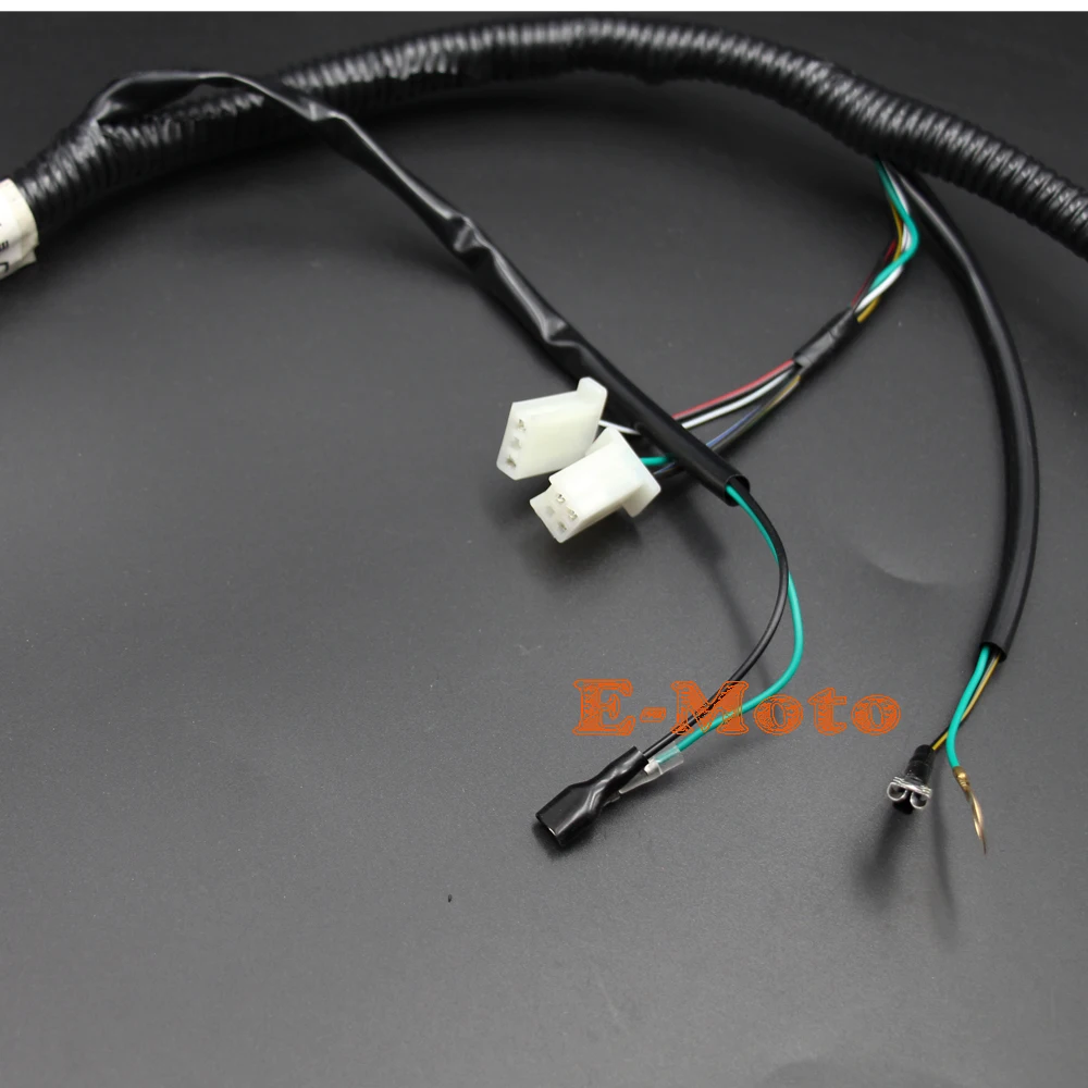 Engine AC Wiring Harness & Switch For 150cc 200cc 250cc PIT Quad Dirt Bike ATV Buggy Loncin zongshen ducar Lifan