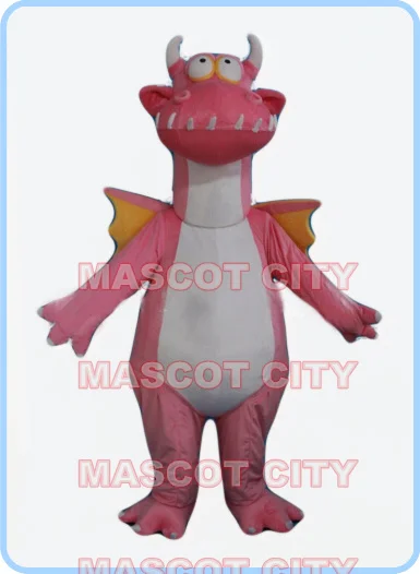 

mascot pink dino dinosaur mascot costumes rex dragon theme anime cosplay costumes carnival fancy dress kits 2570