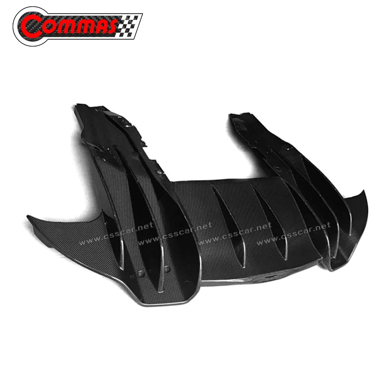 

Real Carbon Fiber Automobile Parts Suitable for 540 570 Car Rear Bumper Diffuser Car Decoration Accessories