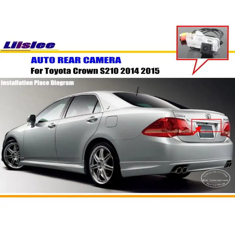 For Toyota Crown S210 2014-2019 Car Rearview Rear View Camera Vehicle Backup Back Parking AUTO HD CCD CAM Accessories Kit