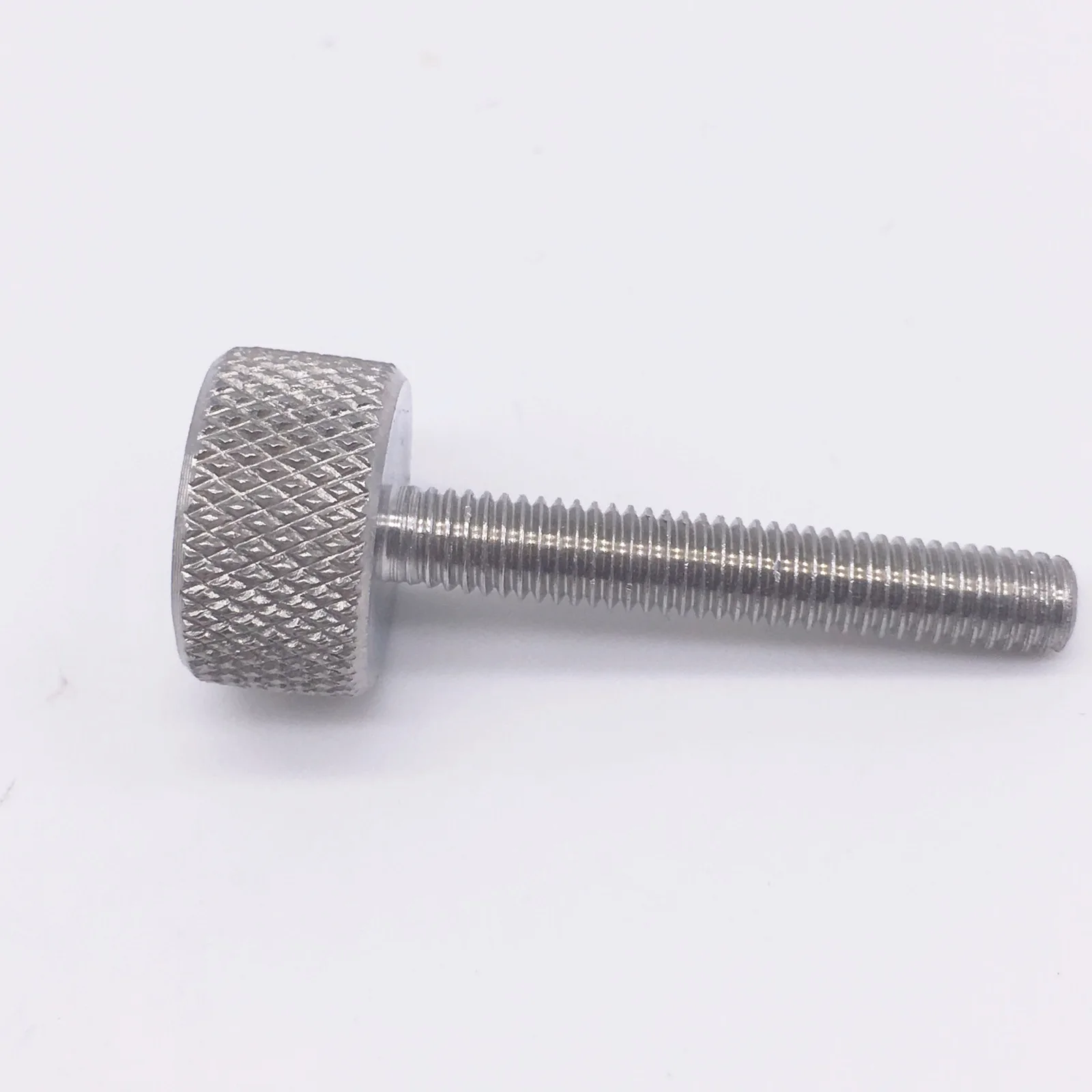 Wkooa M4x10 Knurled Head Thumb Screws 304 Stainless Steel