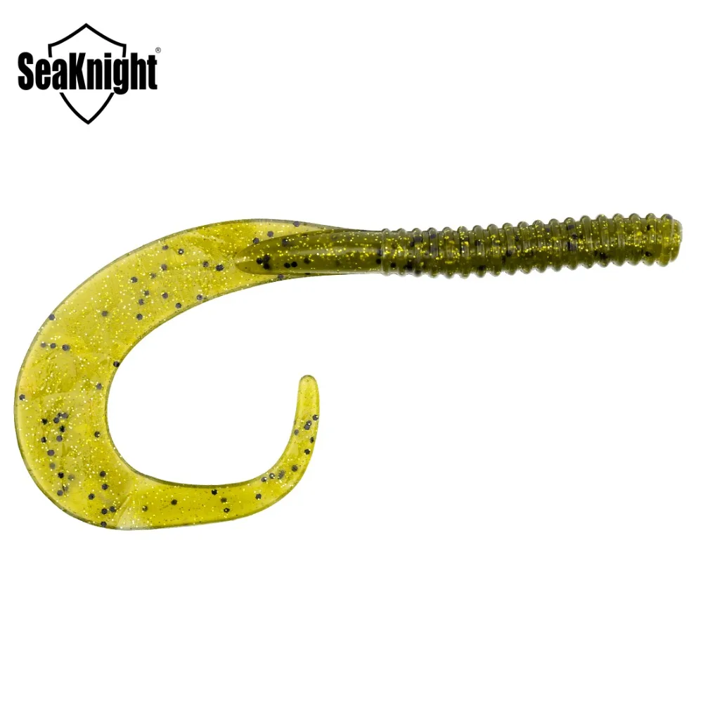 

SeaKnight Soft Lure SL010 13cm 7.5g 6PC Soft Fishing Lures Artificial Bait Soft Grub Lure Flexible Tail Worm Saltwater Fishing