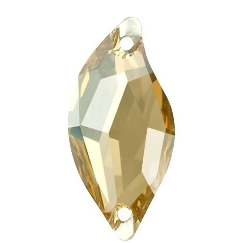 YANRUO 3254 Diamant Blatt Nähen Strass Flatback Lose Perlen Strass Nähen Auf Kristall Steine Für Schmuck Machen – Detail 25