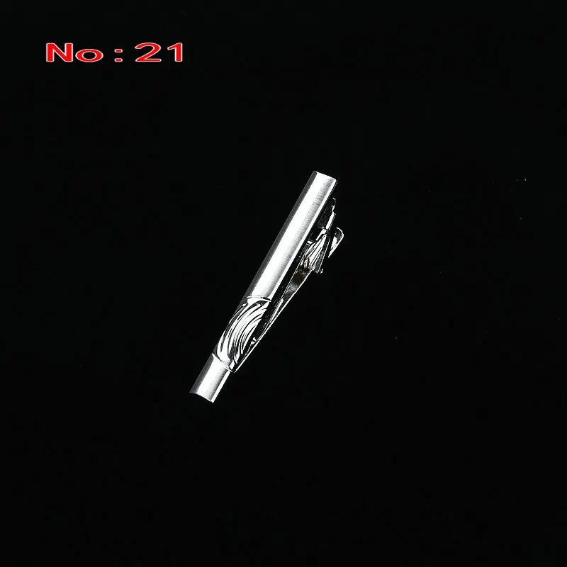 Brand New Simple Metal Tie Clip For Men Wedding Necktie Tie Clasp Clip Gentleman Tie Bar Crystal Tie Pin For Mens Gift