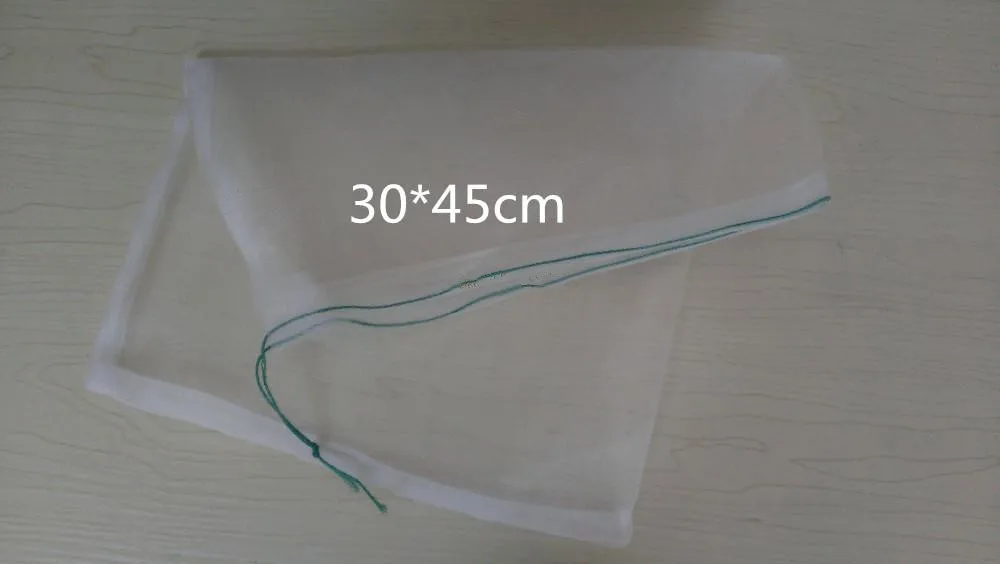 

50pcs/lot-30*45 40 Mesh Nylon bag,Fish Fruit wristband bag,Insect birds pest filter bag,Rice seed soaking,Seed storage bag