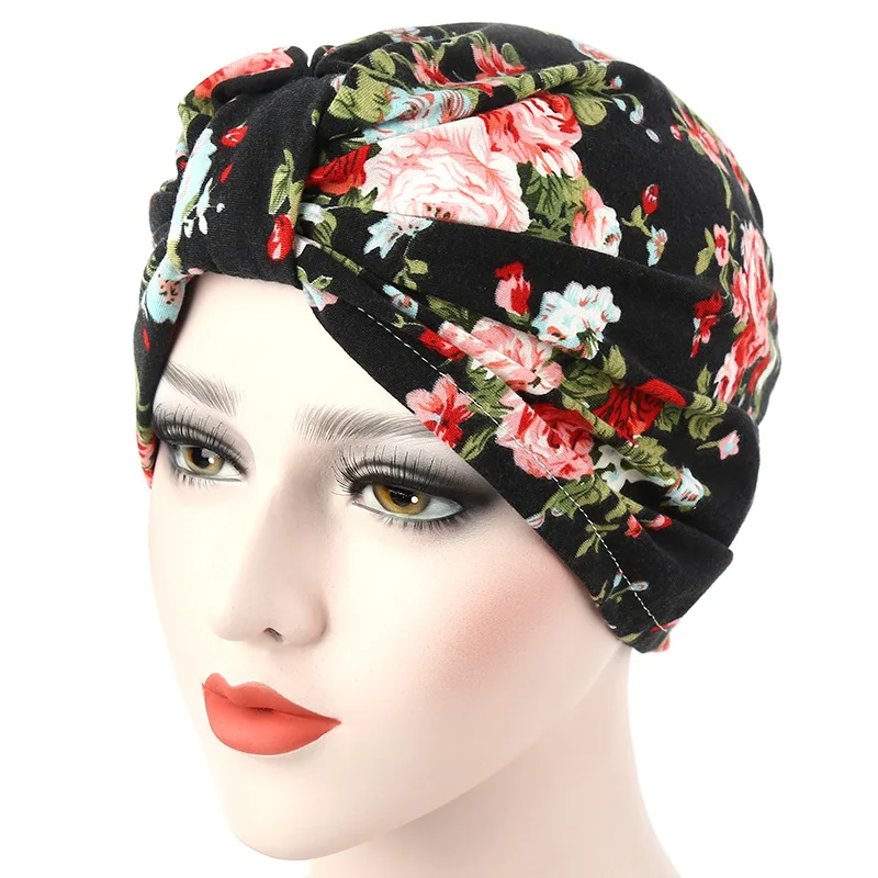 KepaHoo Women Muslim Headwear Hats For Ladies Hair Wrap Beanie Hat Turban Head Wrap Cap Chemo Scarves