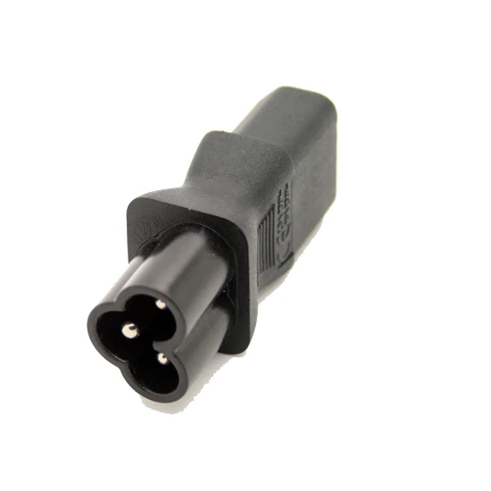 1PCS High Quality IEC 320 C13 to IEC C6,IEC 3Pin female to 3Pin male micky power adapter C13 to c6 #WPT604