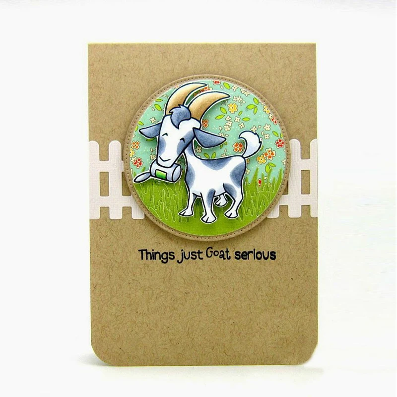 Thing Just Goat Serious Clear Stamps for DIY Scrapbooking Craft Making Decoration Transparent Stempels New2018 Silicone Seal