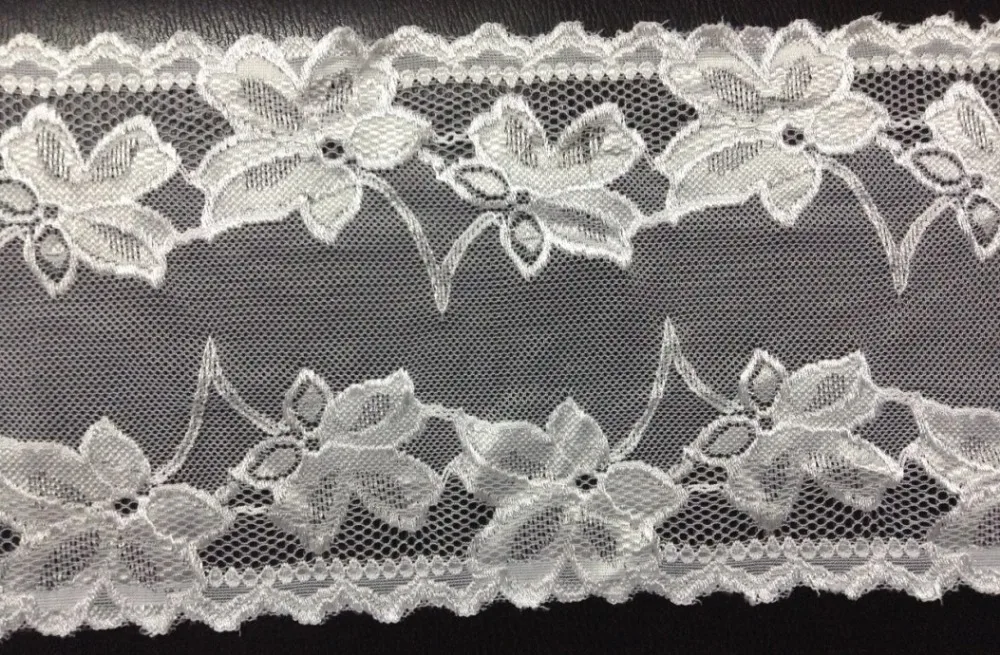 15cm luxurious and exquisite elastic jacquard lace, soft and elegant lace trim,XERY14310E