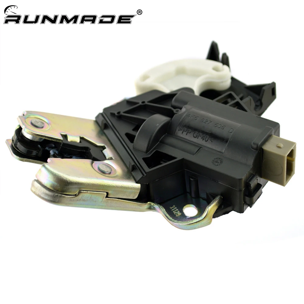 runmade Rear Trunk Boot Lid Lock Latch Actuator 4F5 827 505 D 4F5827505D for VW CC EOS Jetta Passat Audi A4 A5 A6 A8 Seat