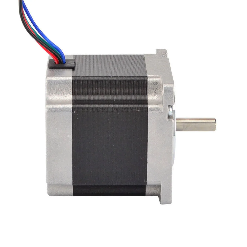 STEPPERONLINE Nema23 스테퍼 모터 0.9deg 1.26Nm 바이폴라 57 스텝 모터 57x56mm 2.8A CNC 밀링 선반 라우터용 4리드