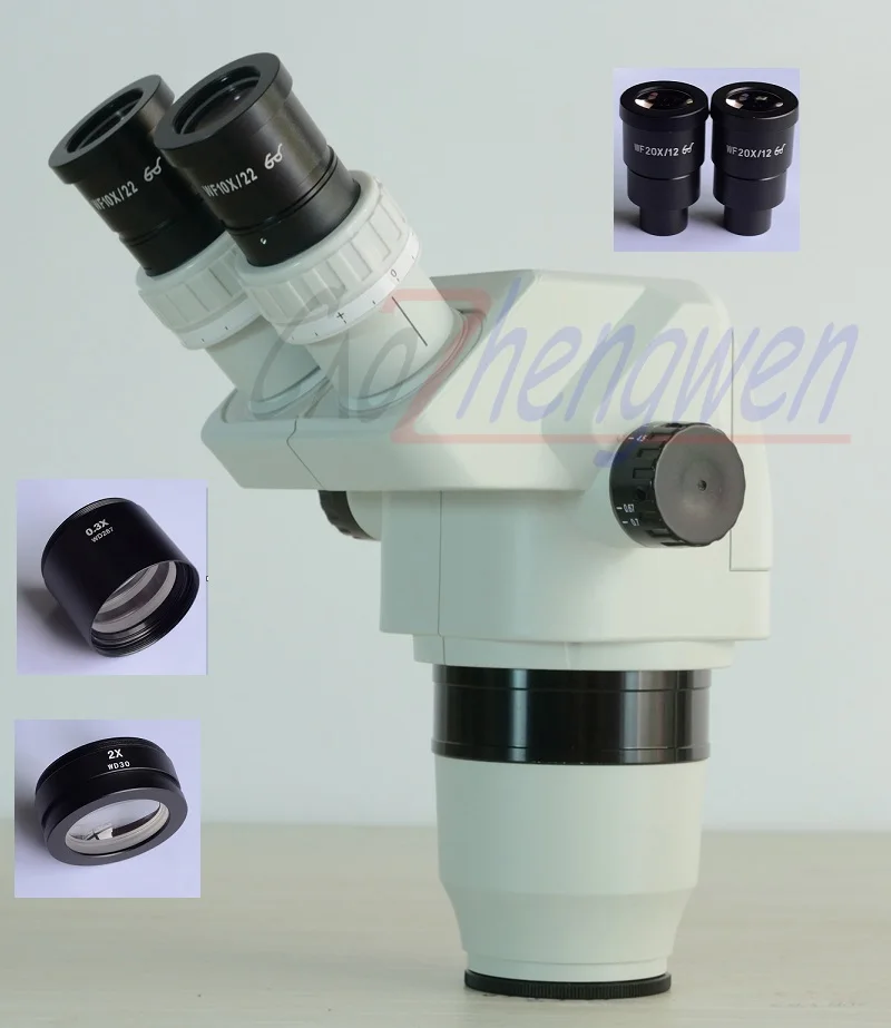 Fyscope-ultimate Binocular Stereo Zoom Microscópio Cabeça 2x180x Sz0.3x Sz2.0x