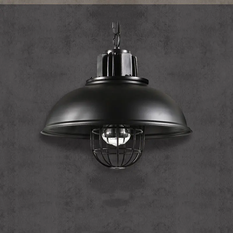 

Винтажные ретро лофт полушаровые лампы фон картина бар кафе ресторан гостиная столовая проход паб клуб подвесной светильник