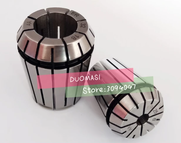 1PCS High Precision AA level ER40 collets 3mm-26mm ER 40 Spring Collet Suitable for ER Collet Chuck Holder 0.008 accuracy