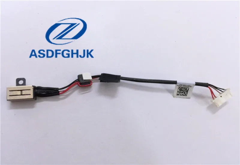 

Brand DC Power Jack with for Dell Inspiron 17 5000 5758 5759 5755 Series laptop cable 037KW6 37KW6 DC30100TT00