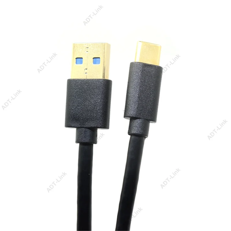 1 Pcs USB 3.1 Tipe C USB-C Male Konektor Standar USB 3.0 Tipe A MALE Kabel Data 3A Cepat kabel Pengisian untuk Typec Perangkat Baru