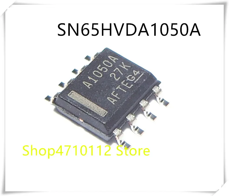 

Новинка; 10 шт./лот SN65HVDA1050 SN65HVDA1050AQDRQ1 SN65HVDA1050A маркировки A1050A лапками углублением SOP-8 IC