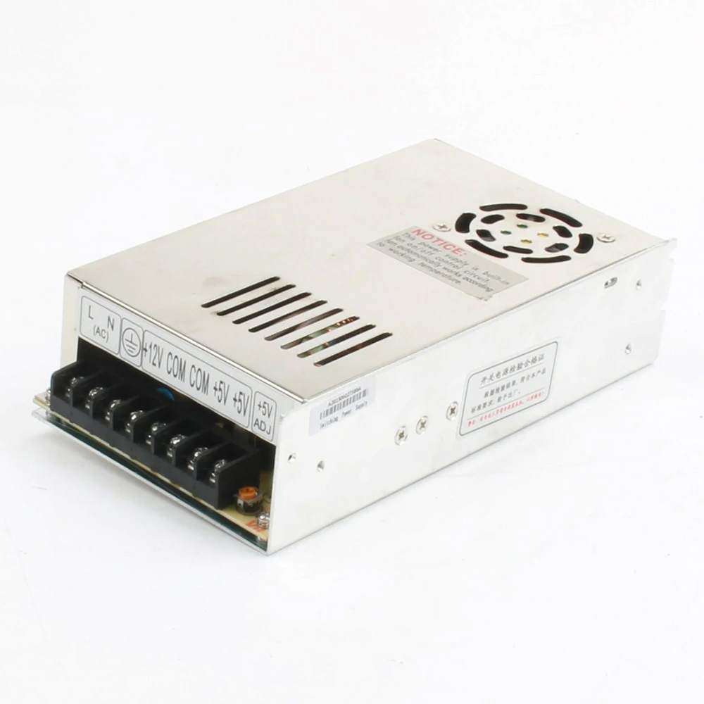  D-200B 5V 24V Dual output power supply D-200A 5V10A 12V12A ac dc converter D-200C 12V 24V