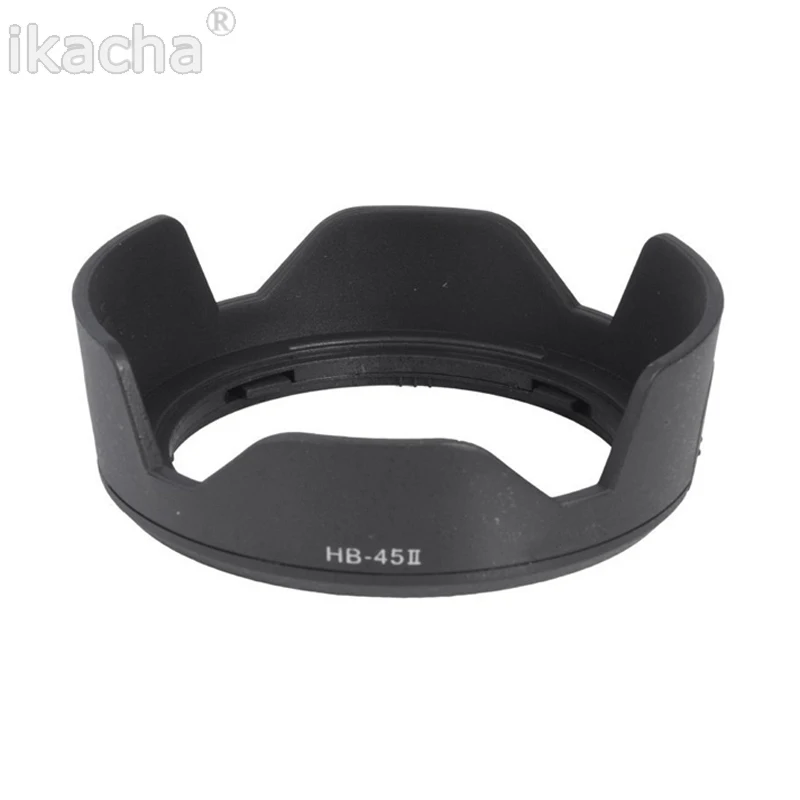 HB-45 II HB45II Camera Lens Hood Cho Nikon AF-S DX 18-55 mét f/3.5-5.6 gam VR/18-55 mét f3.5-5.6 gam VR HB45 Ống Kính Máy Ảnh