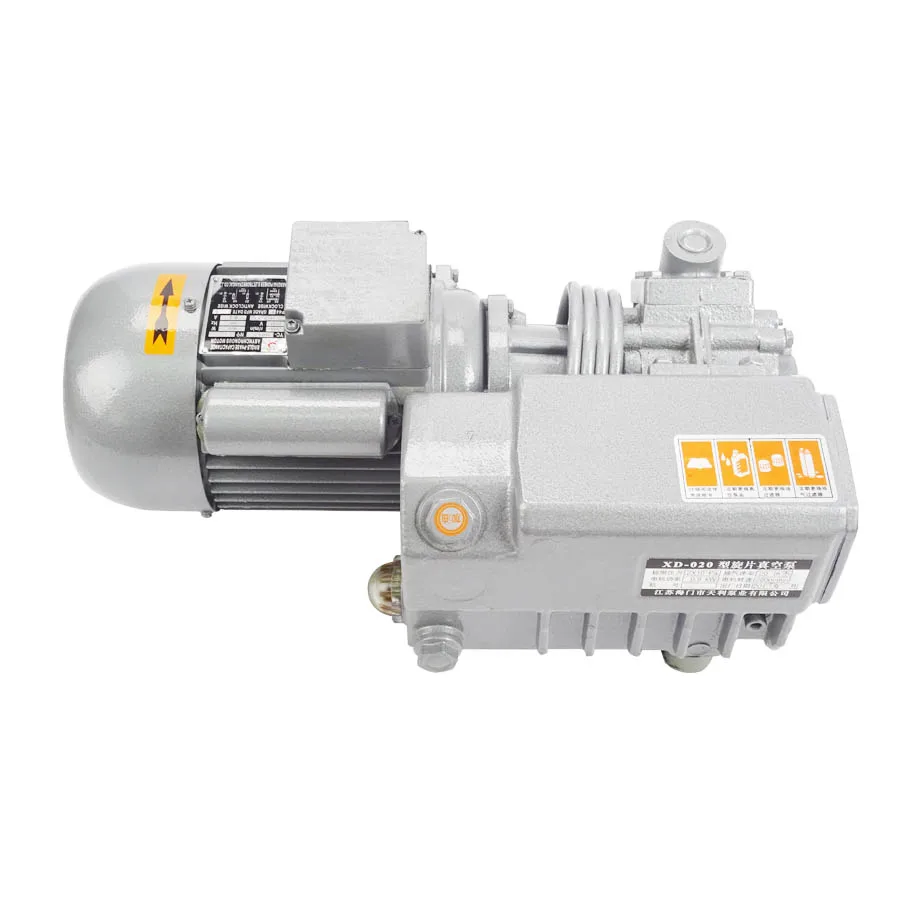 Rotativo a palette pompe per vuoto 220 V/380 V pompe per vuoto pompa di aspirazione di vuoto del motore della macchina XD-020 1 pc