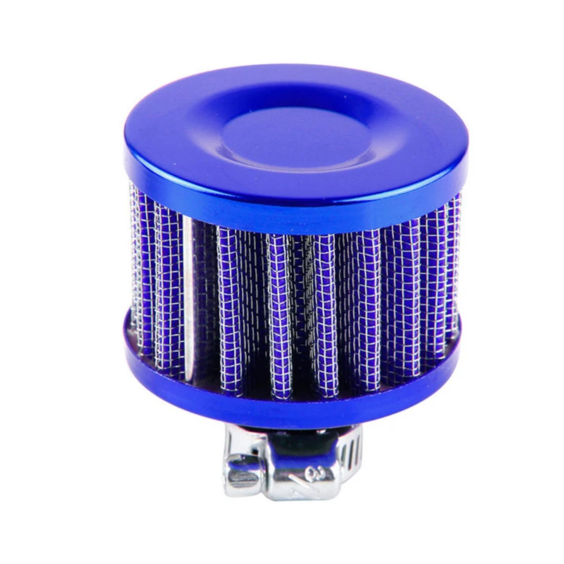 DEFT 12mm Air Filter Interface Motorcycle Air Filters Auto Cold Mini Car Cone Cold Intake Filter Turbo Vent Crankcase Breather