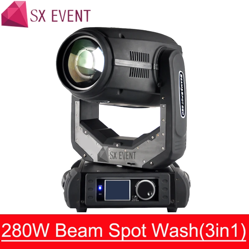 Flight case 2IN1 2PCS 10R 280w beam spot wash 3 in 1 moving head Facotry supplier professional stage equipment dj Robe pointe