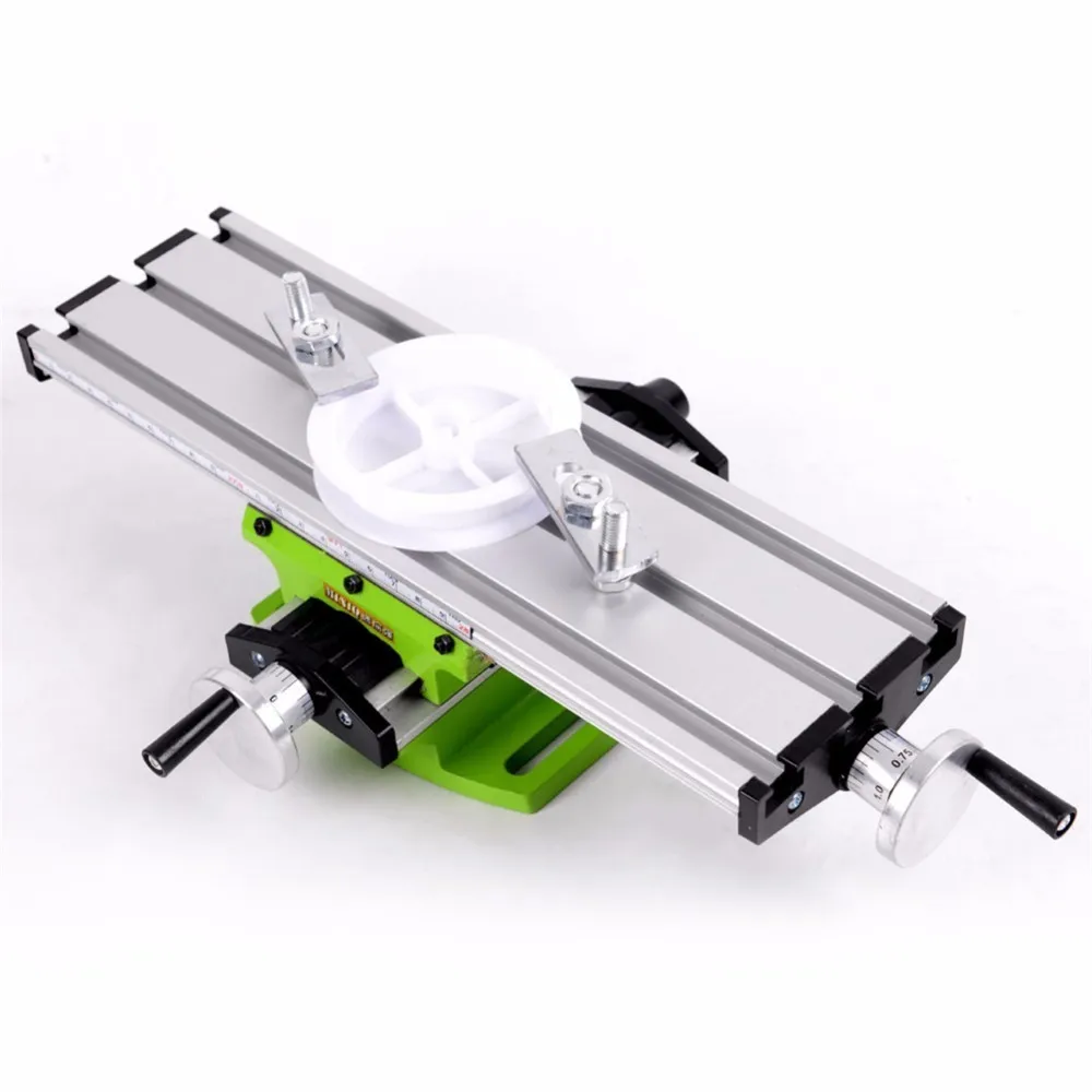 Mini 2 Axis Multifunctional Working Table Mini Precision Multi Function Table Milling Machine Bench Drill Vise