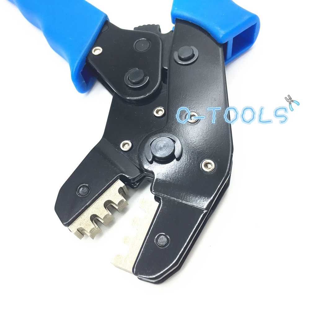 Waterproof Electrical Wire Connector Sealed terminal crimping tool mini crimper ratchet crimping pliers 0.5-1.5mm2