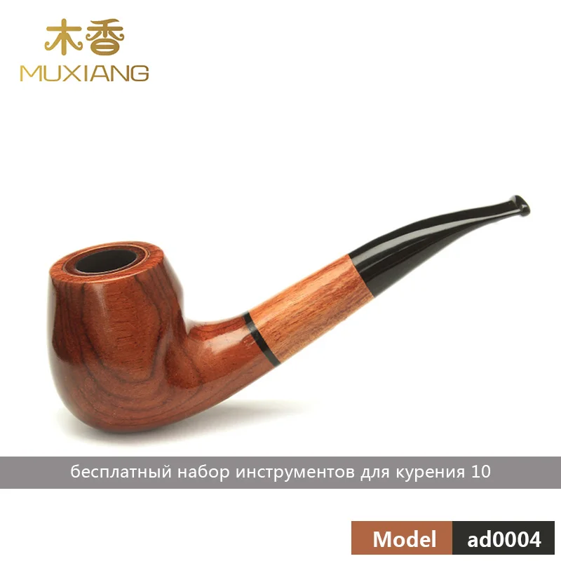 RU MUXIANG 16 Types Rose Wood Smoking Pipe  Handmade Wood Tobacco Pipe Smoking Pipe   ad0003-ad0020