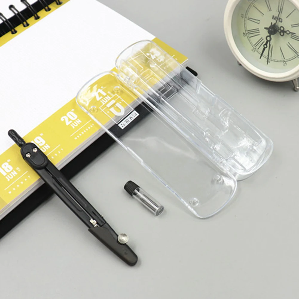 Alat Tulis Kompas Mekanis Logam Acs90884 Botol Kemas Set