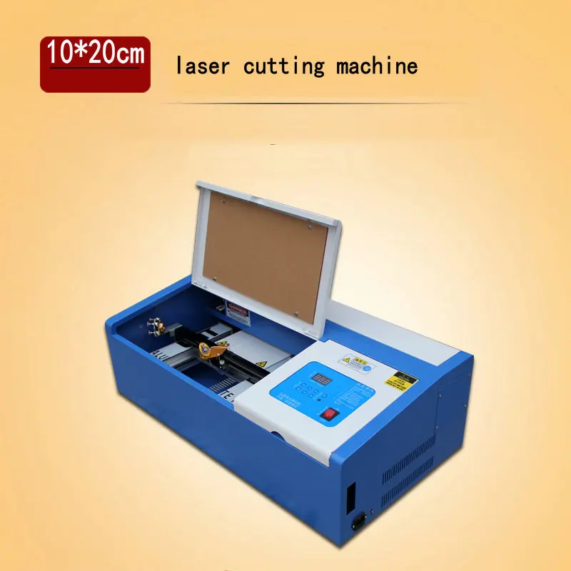 

20*10cm 40w CO2 laser engraving machine mirror acrylic rubber leather laser marking machine board carving handicraft carving