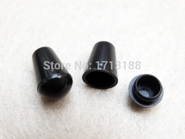 

500pcs/lot Black Plastic Detachable Bell Stopper With Lid Cap Cord Ends For rope tail folder/Apparel Sportwear Accessories