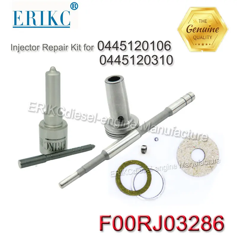 

ERIKC complete gasket kit F OOR J03 286 (FOORJ03286) diesel injector overhaul kit for Renault 0 445 120 106, 0 445 120 310