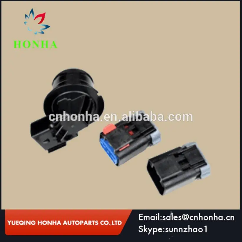

DJ7066-2.8-11/21 for delphi 6 way 90 deg bulkhead electrical male and female wire harness connector