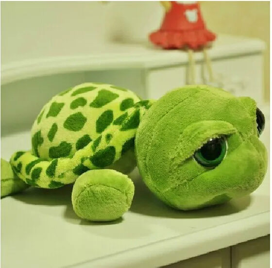 10 pieces a lot big eyes turtles doll turtle toys dolls gift about 25cm