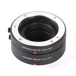 FOTGA Macro AF Auto Focus Extension Tube 10mm 16mm Set DG for Samsung NX mount