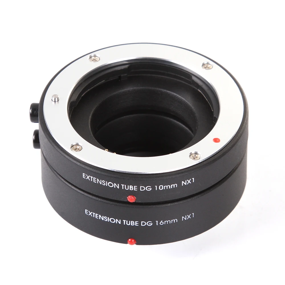 FOTGA Macro AF Auto Focus Extension Tube 10mm 16mm Set DG for Samsung NX mount