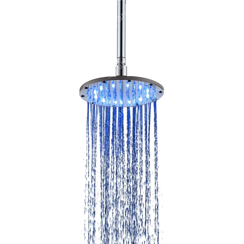 

10 Inch Water Power Light Color Flow Shower Heads