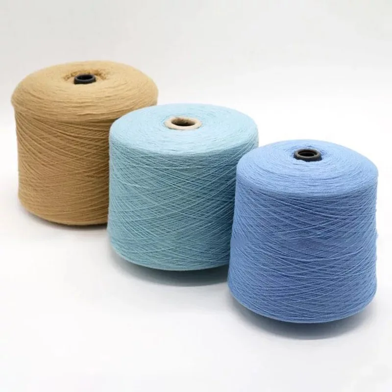 100% Merino Yarn For Knitting Clothes Thread  28 s/2 White Gray Black Colors Eco-Friendly Healthy 15 Rolls Small Wholesale