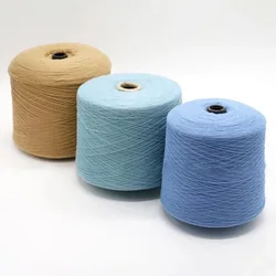 100% filato Merino per maglieria filo 28 s/2 bianco grigio nero colori eco-friendly sano 15 rotoli piccolo commercio all'ingrosso