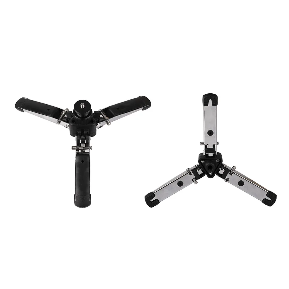 Mettzchrom Universal Monopod Stand Base Monopod Tripod Manbily Mini Three Feet Support for DSLR Monopod
