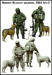 1/35 Resin Figures  Model Kit-C210 Historical military  MODERN. RUSSIAN SOLDIERS Unassembled unpainted