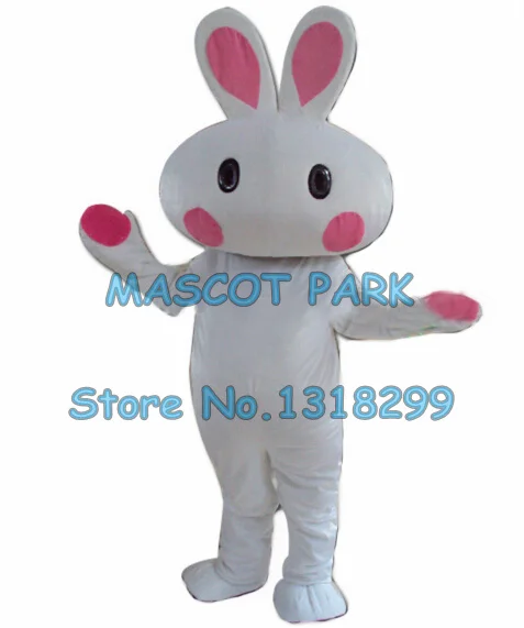 

white rabbit mascot costume factory wholesale adult size cute cartoon rabbit costumes carnival fancy dress kits 2897