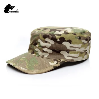58/59/60Cm Camo Hoed Hoge Kwaliteit Airsoft Training Hoed Verdikte Hoed Mannen Vrouwen Klimmen Caming cap AE02
