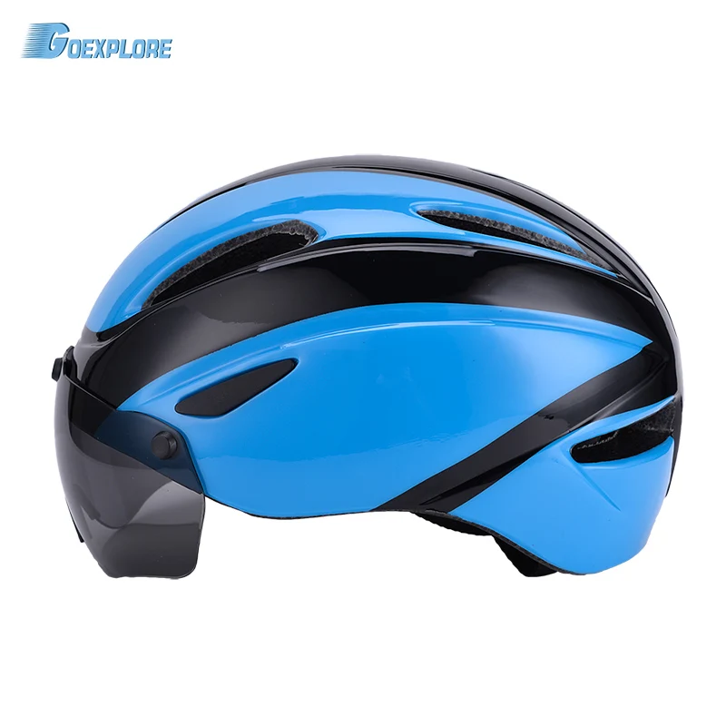 

Goexplore Bicycle Helmet For Men 290g Ultralight EPS Mountain bike helmet With Lenses Goggles Cycling Equipment Casco Ciclismo