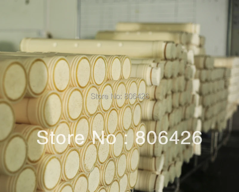 Repuesto de fibra hueca para memebrane, Cartucho de grado alimenticio de PVC, 2000L/h, 0,01 micras, Di:108x540mm, para QY-GS2000LS 114/114